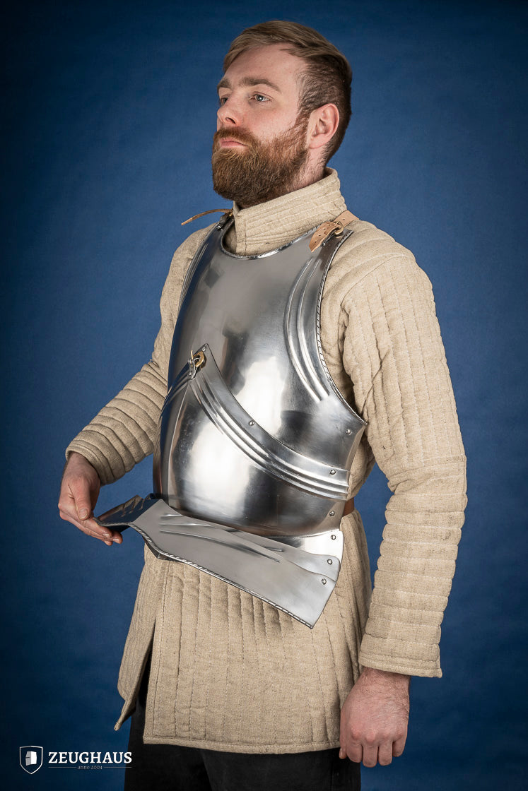 German Breastplate 15th Cent. 1,2mm Polished - Which Mark