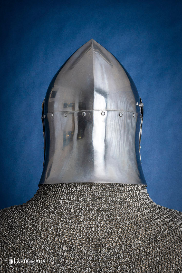 Sugar Loaf Helmet with Visor 1,6mm with Brass - Which Mark