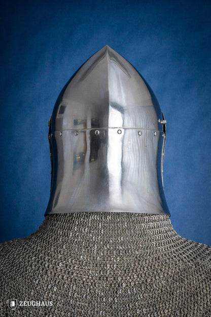 Sugar Loaf Helmet with Visor 1,6mm with Brass - Which Mark