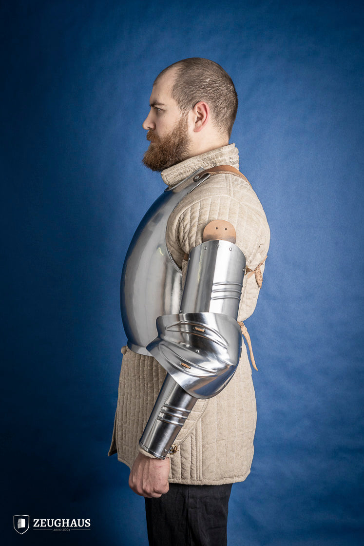 German Arm Armour 15th Cent. 1,2mm Polished - Which Mark