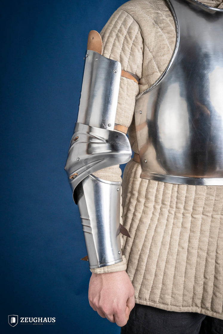 German Arm Armour 15th Cent. 1,2mm Polished - Which Mark