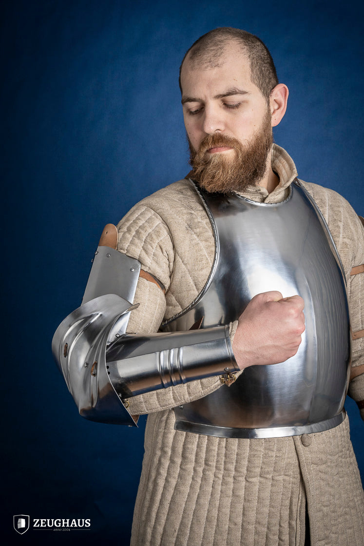 German Arm Armour 15th Cent. 1,2mm Polished - Which Mark