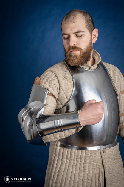 German Arm Armour 15th Cent. 1,2mm Polished - Which Mark