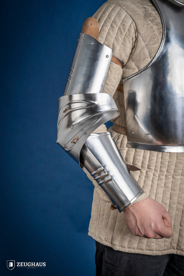 German Arm Armour 15th Cent. 1,2mm Polished - Which Mark