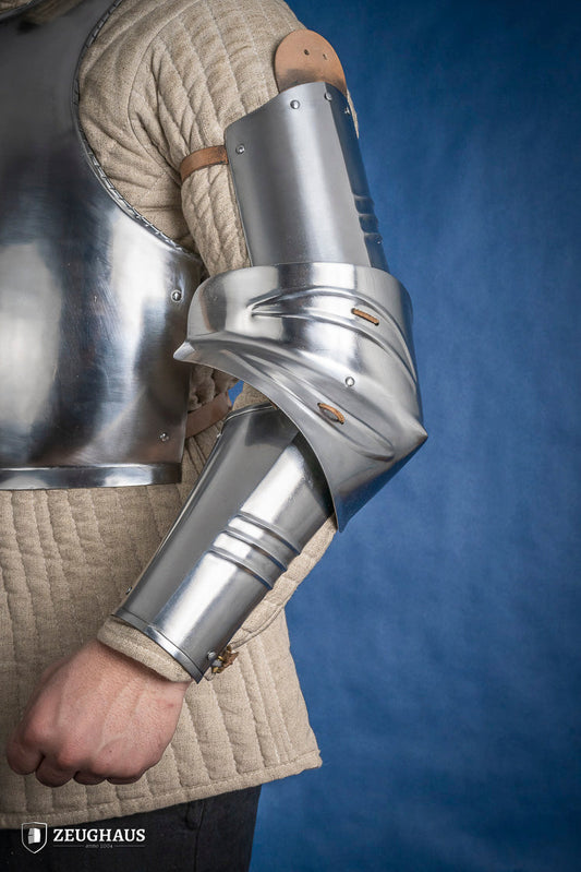 German Arm Armour 15th Cent. 1,2mm Polished - Which Mark