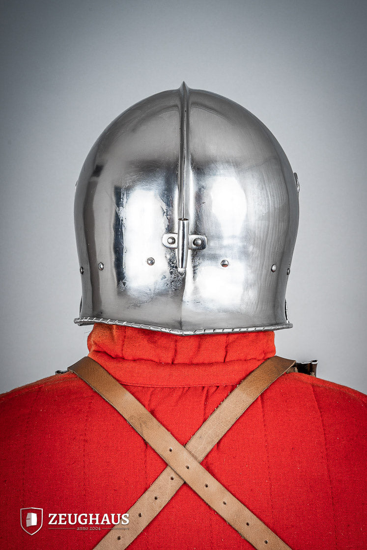 Swiss Sallet Helmet 1,6mm Polished - Which Mark