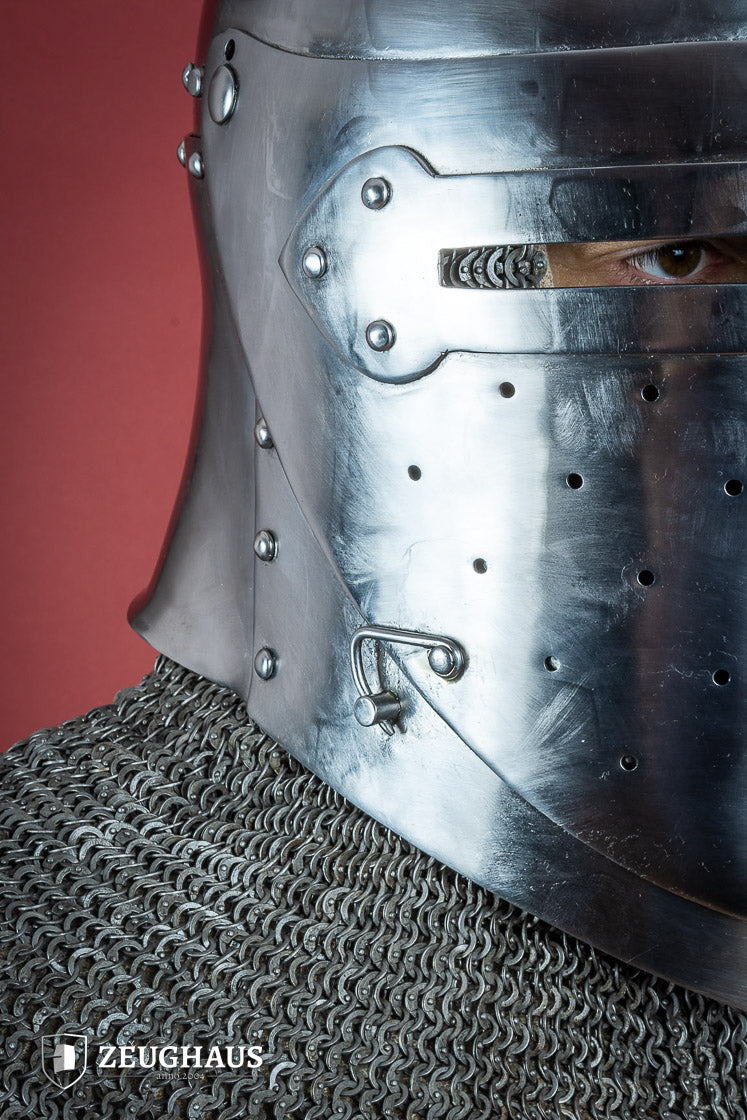 Sugar Loaf Helmet with Visor 1,6mm Polished - Which Mark