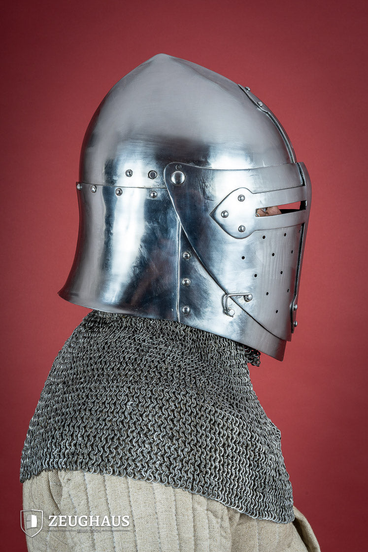 Sugar Loaf Helmet with Visor 1,6mm Polished - Which Mark