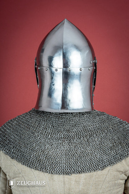 Sugar Loaf Helmet with Visor 1,6mm Polished - Which Mark