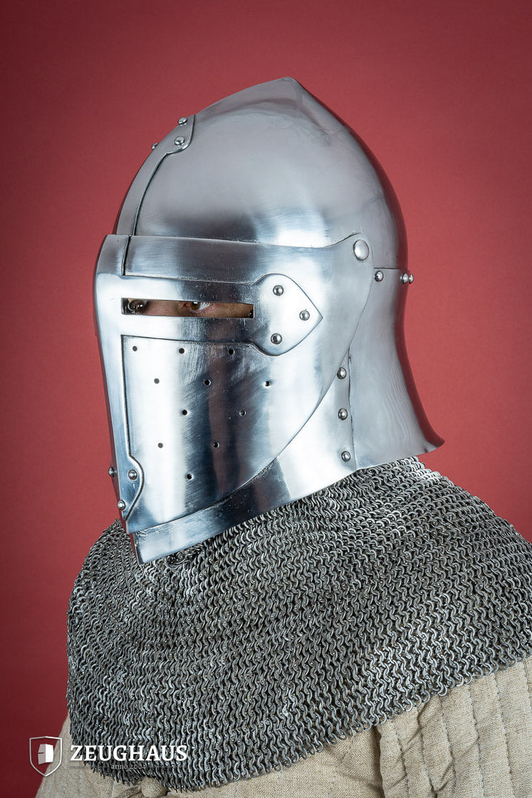 Sugar Loaf Helmet with Visor 1,6mm Polished - Which Mark