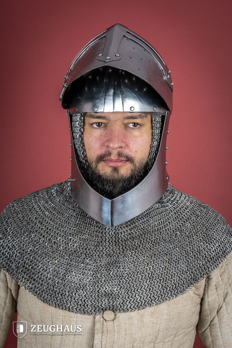 Sugar Loaf Helmet with Visor 1,6mm Polished - Which Mark