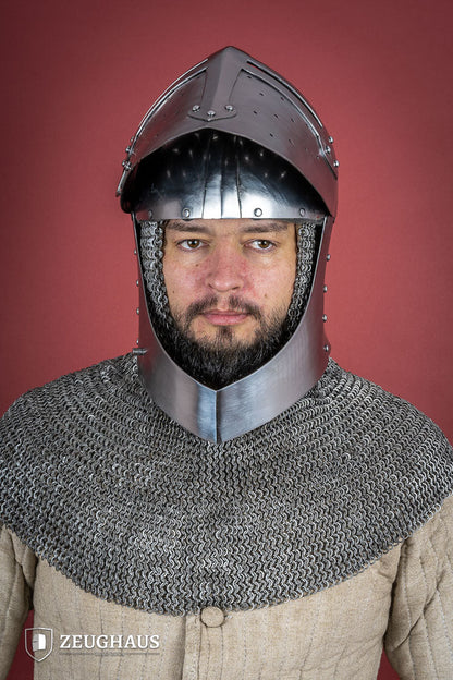 Sugar Loaf Helmet with Visor 1,6mm Polished - Which Mark