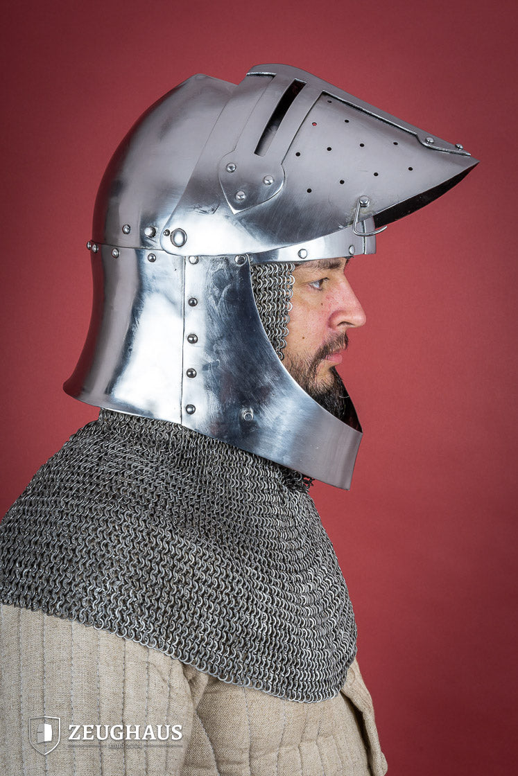 Sugar Loaf Helmet with Visor 1,6mm Polished - Which Mark