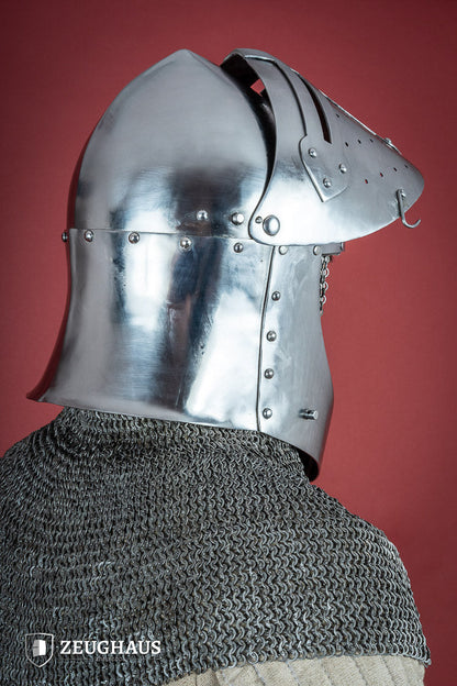 Sugar Loaf Helmet with Visor 1,6mm Polished - Which Mark