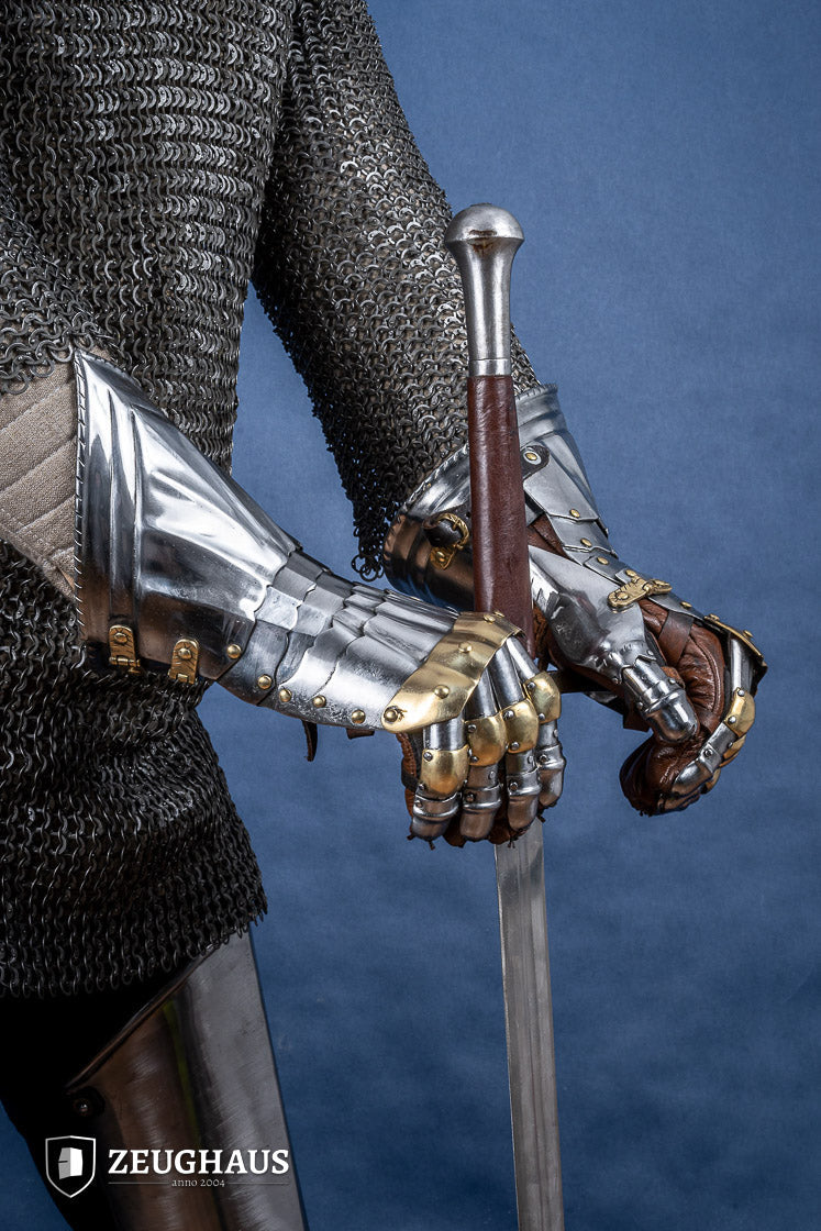 German Gauntlets 15th Cent. 1,2mm with Brass - Which Mark