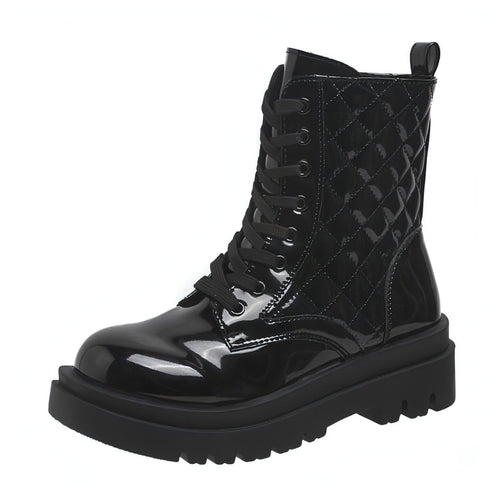 Thick-heeled Boot Women Shoes - Which Mark