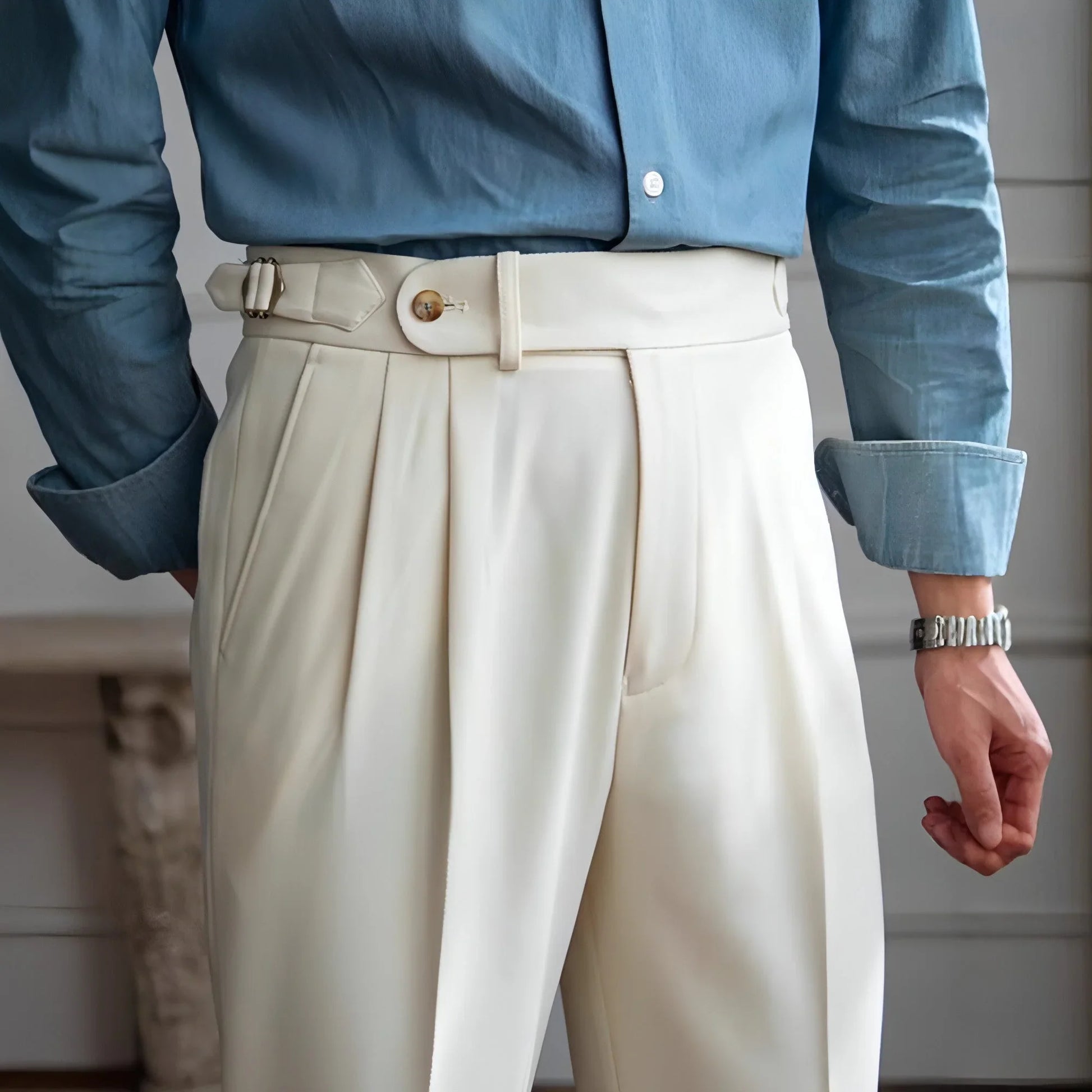 British Men Business Casual Pants - Which Mark
