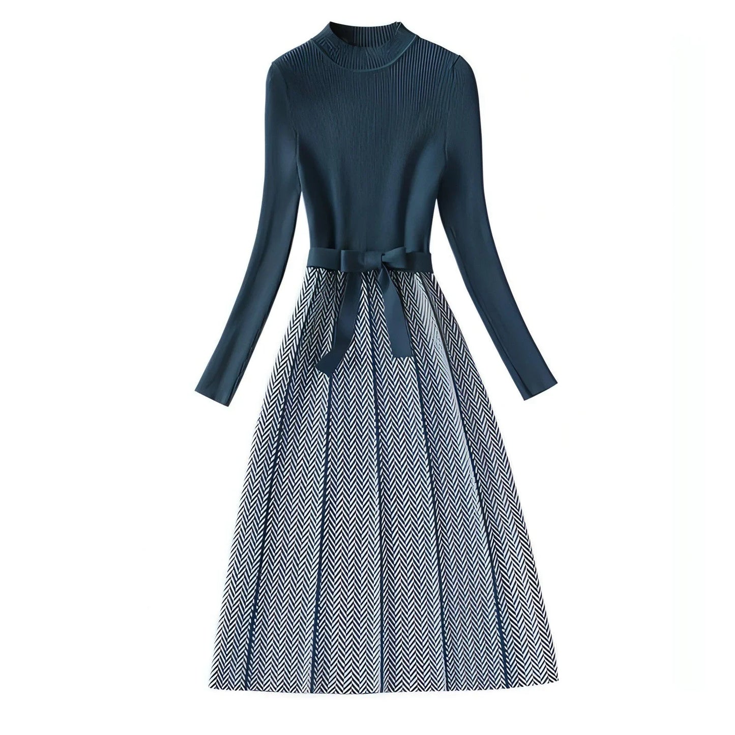 Sweater Skirt Inner Wear Base Temperament Long Women's Clothing Dress - Which Mark