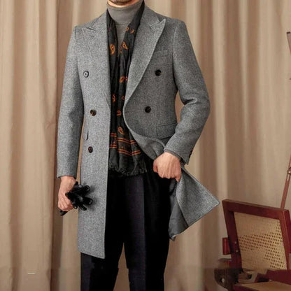 Italian Slim Fit Warm Coat For Men - Which Mark