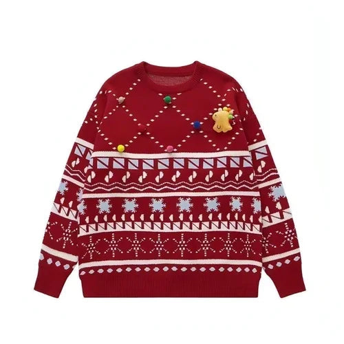 Round Neck Sweater Sweater Boy's Undershirt - Which Mark