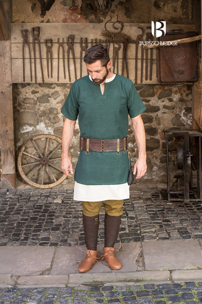 Short Sleeve Tunic Aegir Green - Which Mark