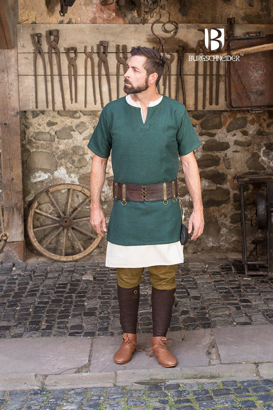 Short Sleeve Tunic Aegir Green - Which Mark