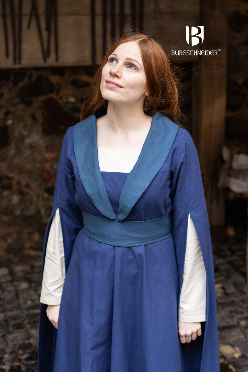 Dress Agnes Dark Blue/Woad Blue - Which Mark