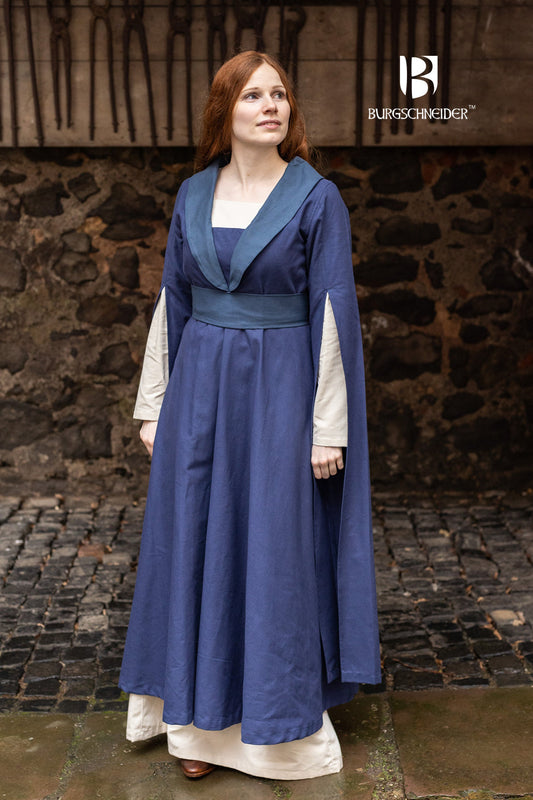 Dress Agnes Dark Blue/Woad Blue - Which Mark