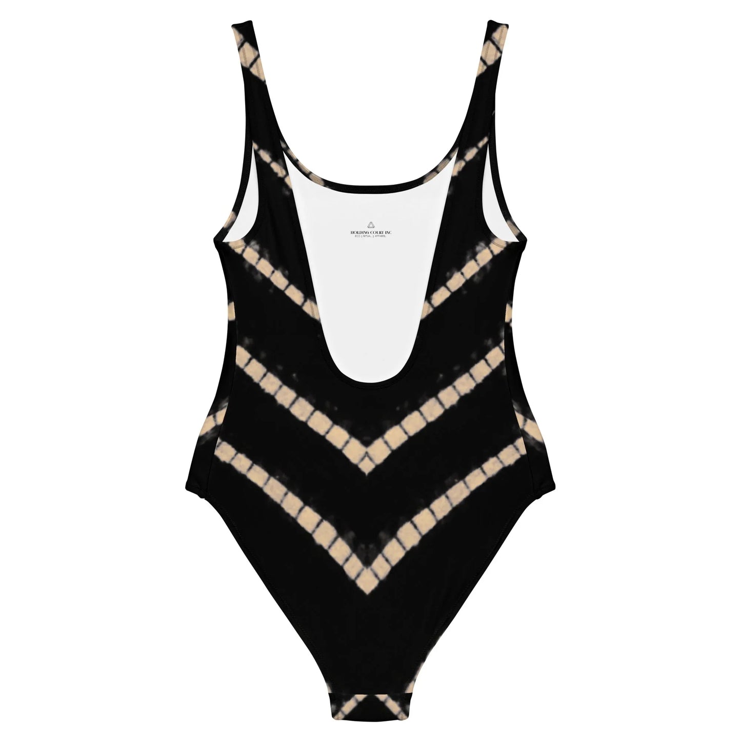Lyra One Piece Swimsuit in Black Shibori - Which Mark