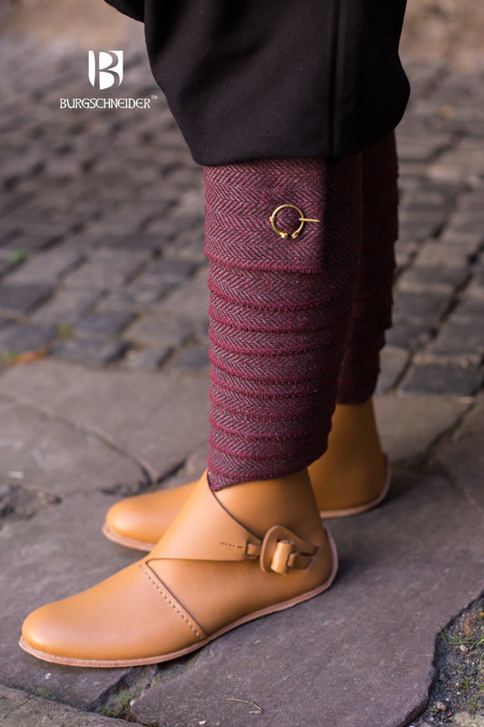 Winingas Asgar Herringbone Burgundy/Grey - Which Mark