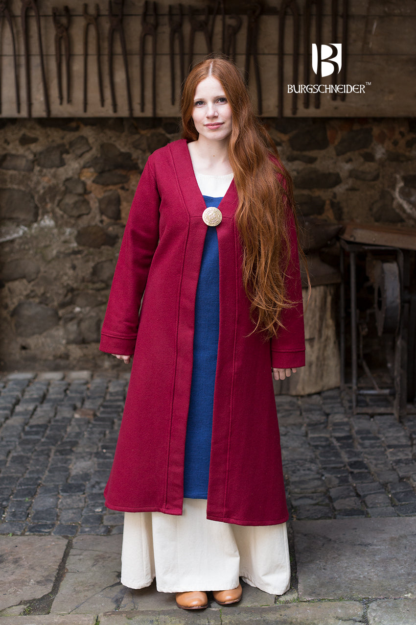 Birka Coat Aslaug Red - Which Mark