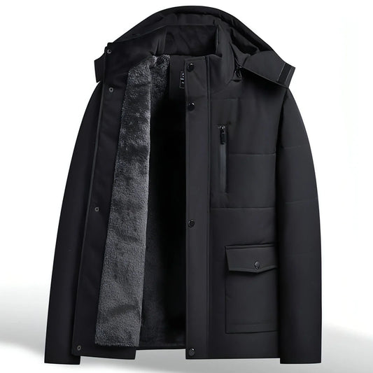 Winter Popular Middle-aged And Elderly Cotton Down Jacket Men - Which Mark