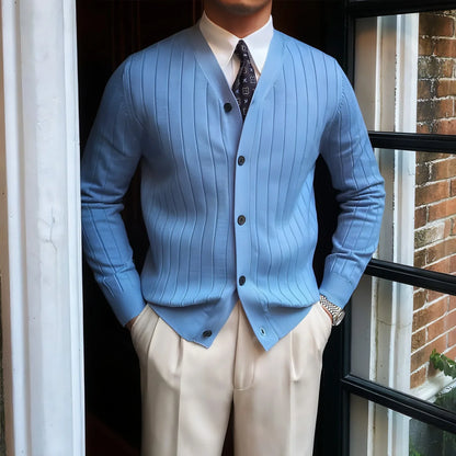 Autumn And Winter Knitting Cardigan Men - Which Mark
