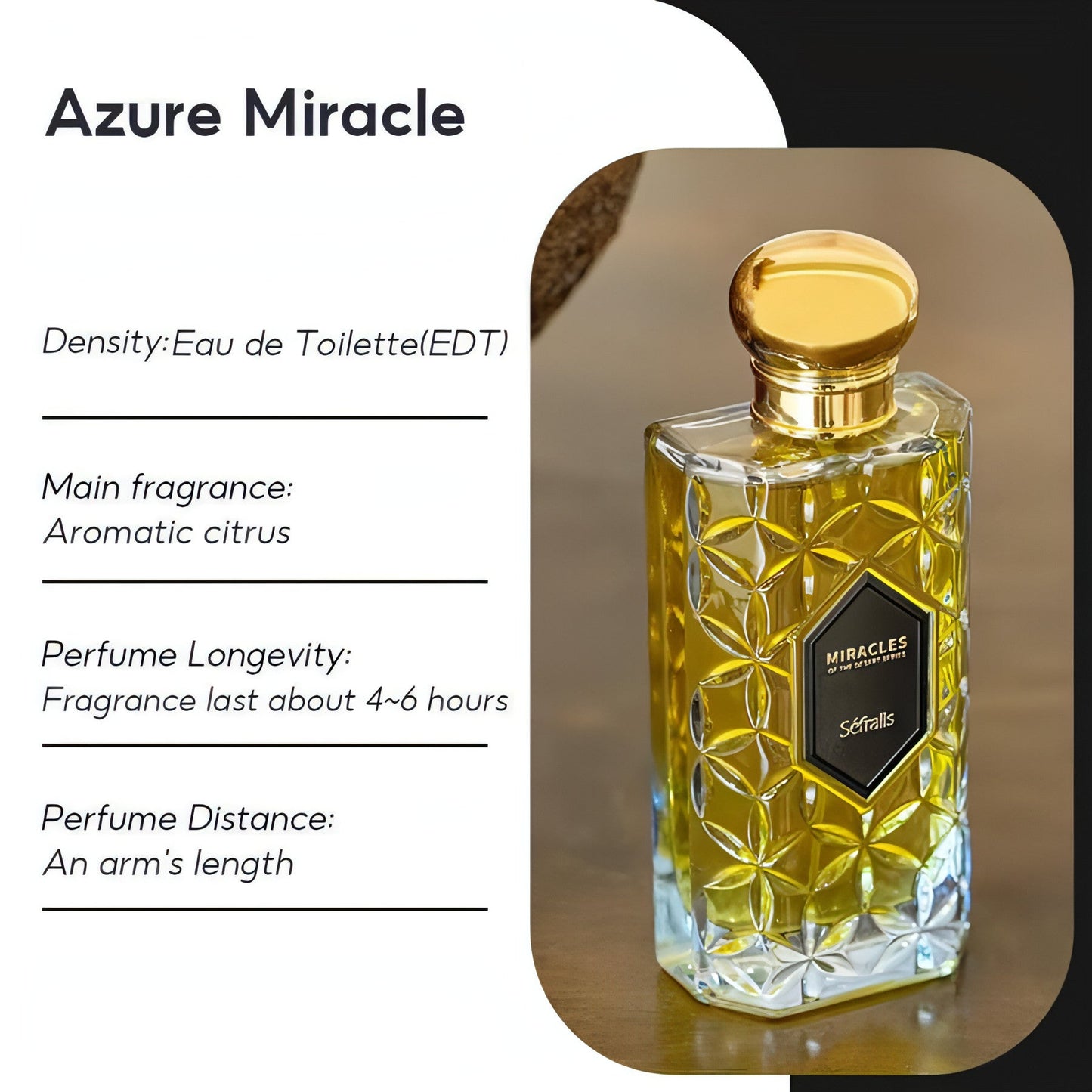 Sefralls Azure Miracle Perfume Cologne Fragrance Versatile And Long - Which Mark