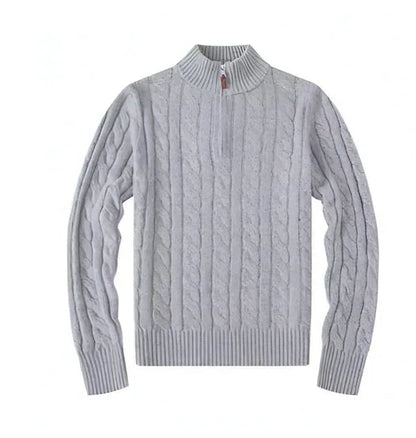 New Men's Warm Thick Needle Turtleneck Sweater Men - Which Mark