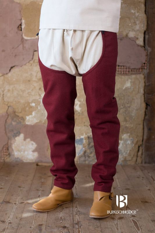Wool Chausses Bernulf Red - Which Mark