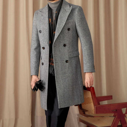 Italian Slim Fit Warm Coat For Men - Which Mark