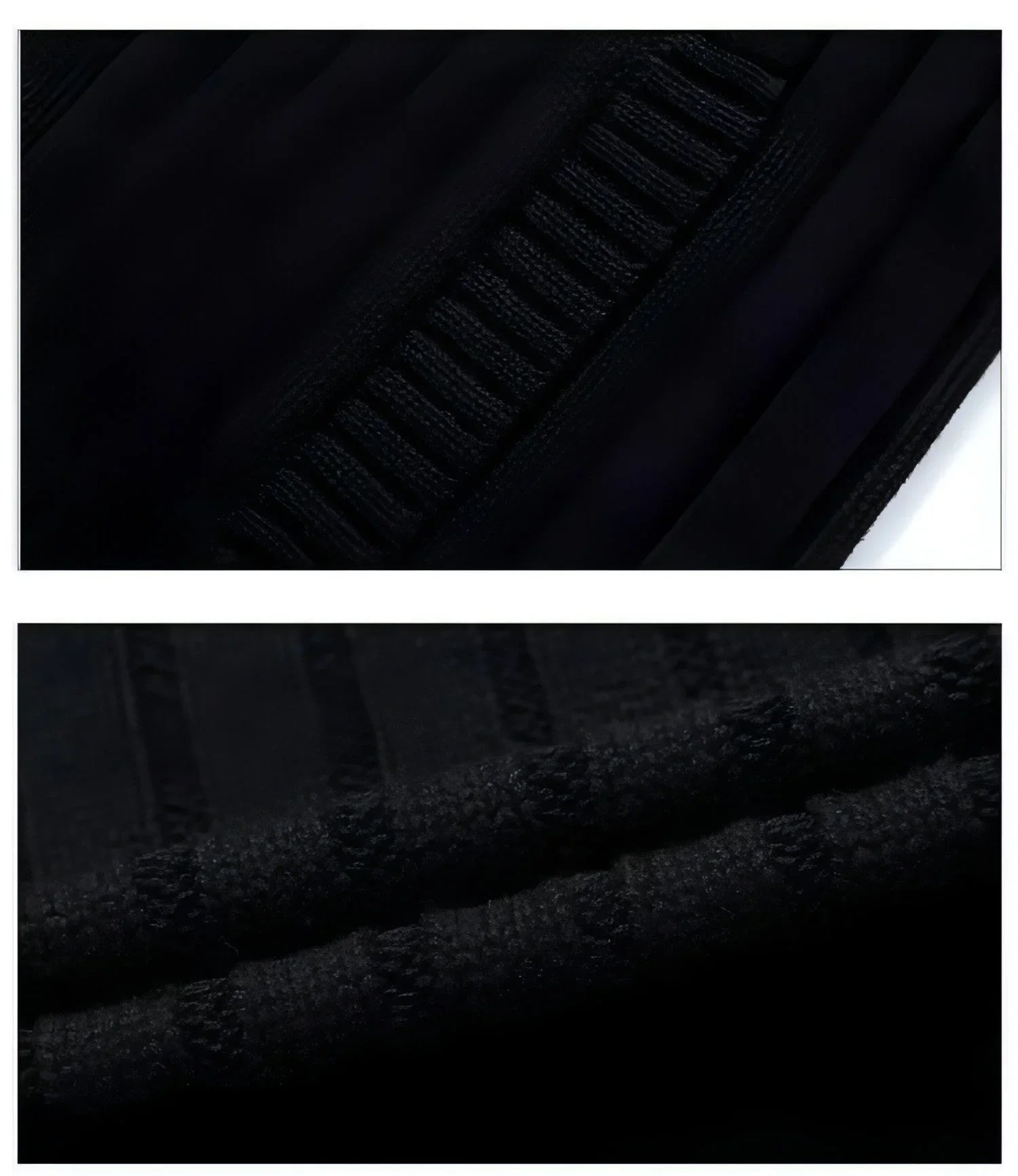 Zipper Outerwear Sweater Coat For Men Fleece-lined Thickened Winter - Which Mark
