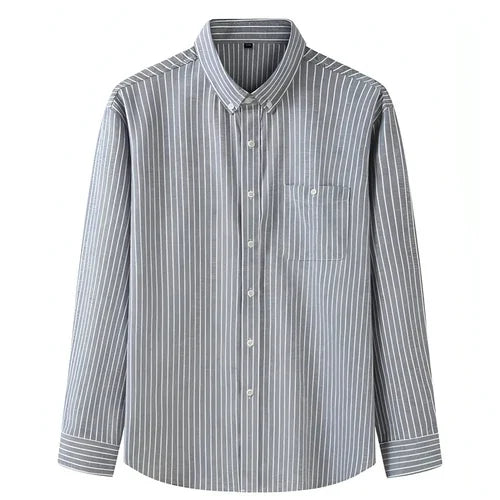 Men Business Trends Cotton Long Sleeve DressShirt - Which Mark