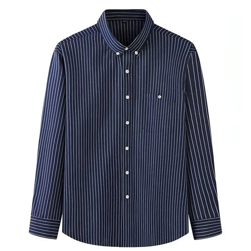 Men Business Trends Cotton Long Sleeve DressShirt - Which Mark