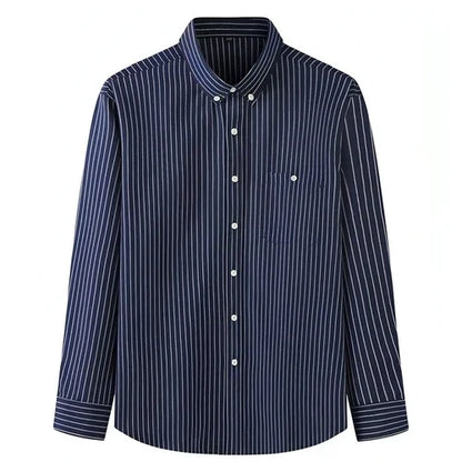 Men Business Trends Cotton Long Sleeve DressShirt - Which Mark