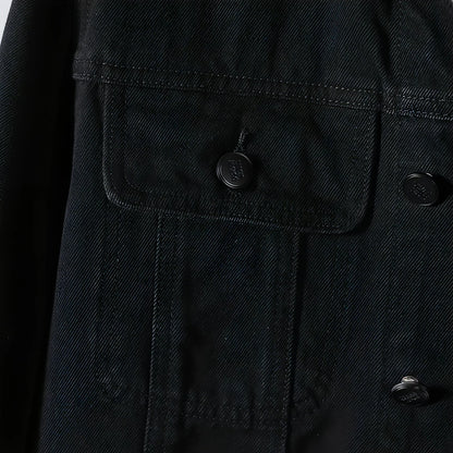 Men's Year Denim Clothes Black DressShirt - Which Mark