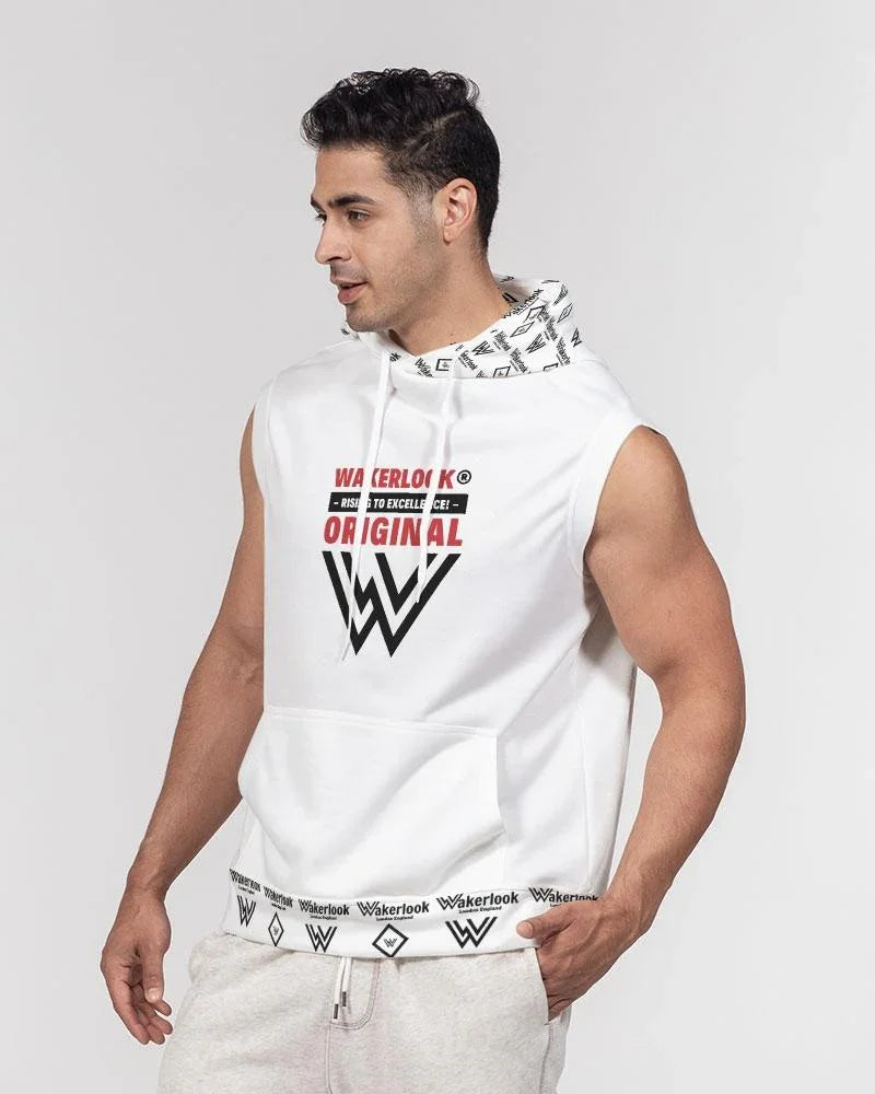 Men's Premium Wakerlook Heavyweight Sleeveless Hoodie - Which Mark