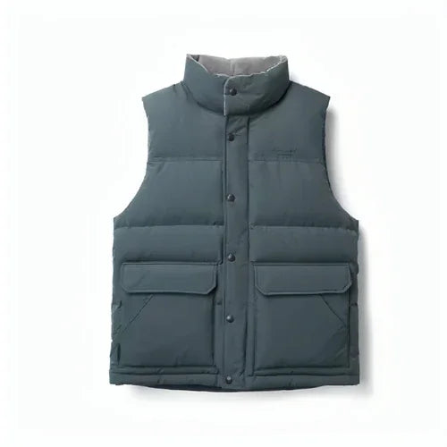 White Duck Down Three-proof Vest Down Jacket Coat For Men - Which Mark