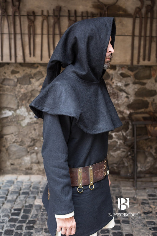 Wool Cowl Cucullus Black - Which Mark