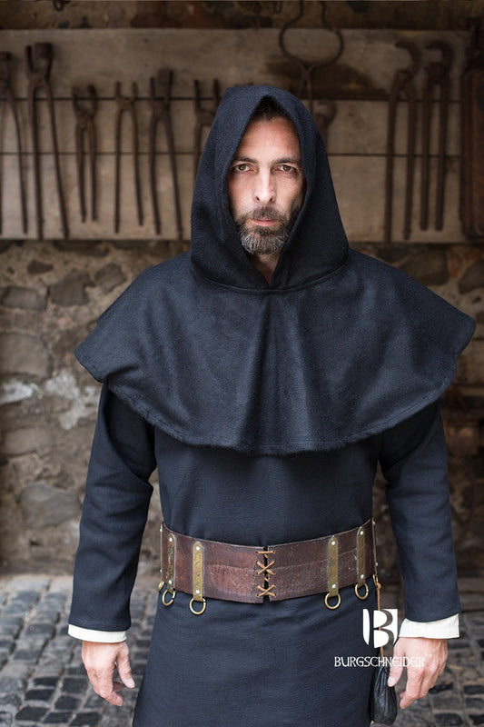Wool Cowl Cucullus Black - Which Mark