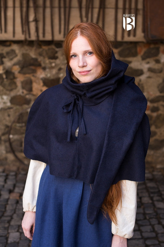 Cowl Curt Dark Blue - Which Mark