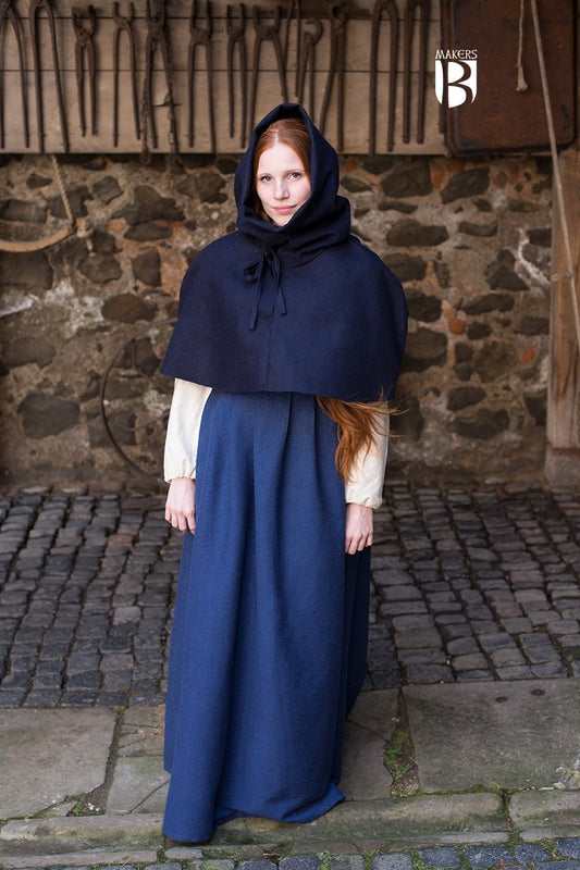 Cowl Curt Dark Blue - Which Mark
