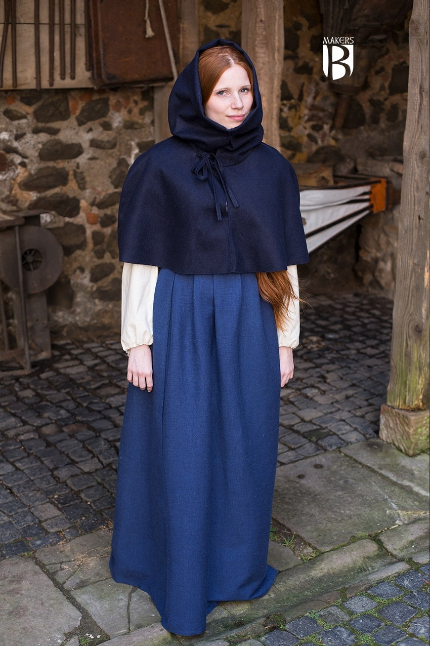 Cowl Curt Dark Blue - Which Mark
