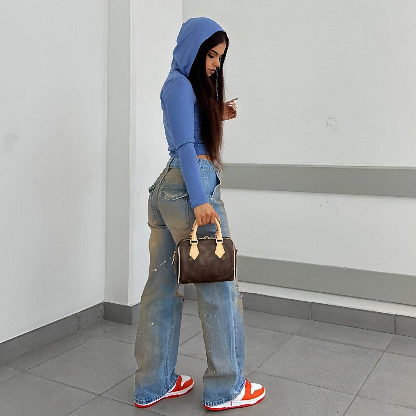 UrbanEase™ – Loose High Waist Street Jeans - Which Mark